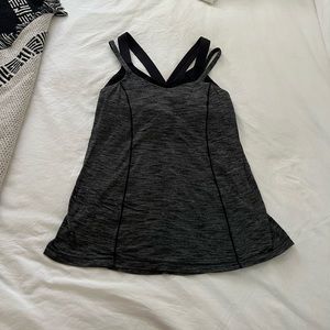 Lululemon tank with built in bra